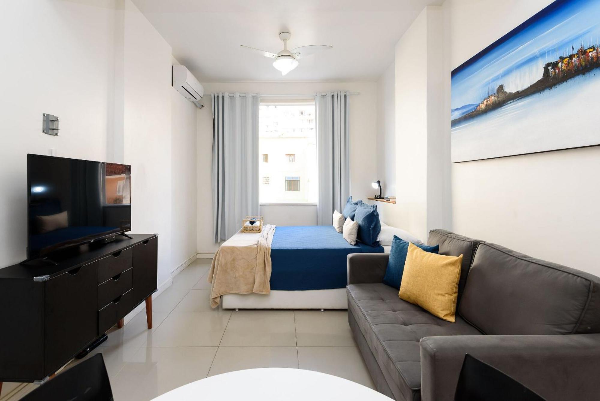 Moderno Studio A 400M Da Praia | Sl 363/214 リオデジャネイロ エクステリア 写真
